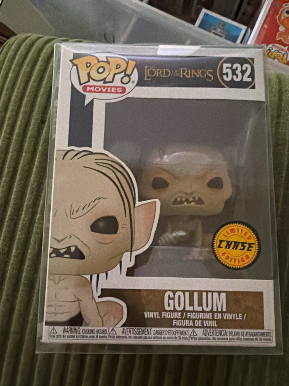 Funko Pop! Movies Gollum #532 — Chase